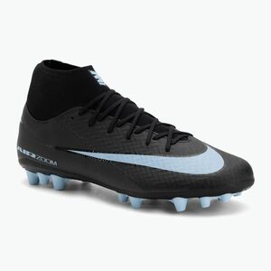 Férfi futballcipő Nike Mercurial Superfly 10 Academy AG fekete/jeges kék (Mercurial Superfly 10 Academy AG FQ8329-001) kép
