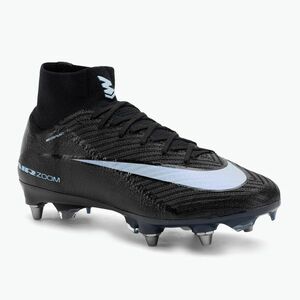 Férfi futballcipő Nike Mercurial Superfly 10 Elite SG-Pro fekete/jeges kék (Mercurial Superfly 10 Elite SG-Pro FQ8342-001) kép