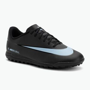 Férfi futballcipő Nike Mercurial Vapor 16 Club TF fekete/jeges kék (Mercurial Vapor 16 Club TF FQ8446-001) kép