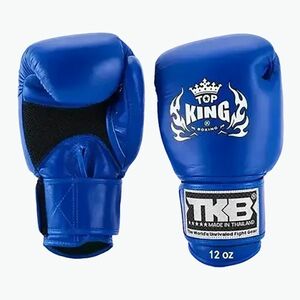 Top King Muay Thai Ultimate Air kék boxkesztyűk (Muay Thai Ultimate Air TKBGAV-BU) kép