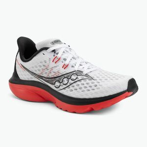 Férfi futócipő Saucony Kinvara 16 fehér/piros (Kinvara 16 S21020-01) kép