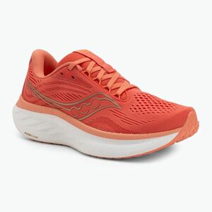 Női futócipő Saucony Ride 18 korall/lazac (Ride 18 S11000-241) kép
