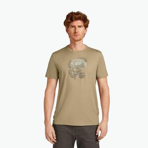 Férfi póló icebreaker Merino 150 Tech Lite Ruapehu Round flagstone (Merino 150 Tech Lite Ruapehu Round IB0A57BT0GX1) kép