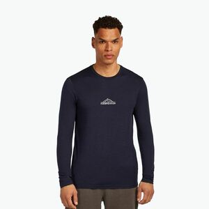Férfi hosszú ujjú icebreaker Merino 150 Tech Lite Road To Cook midnight navy (Merino 150 Tech Lite Road To Cook IB0A57C64011) kép