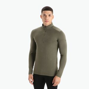 Férfi termikus pulóver icebreaker Merino 200 Oasis Half Zip loden (Merino 200 Oasis LS Half Zip IBB043670691) kép