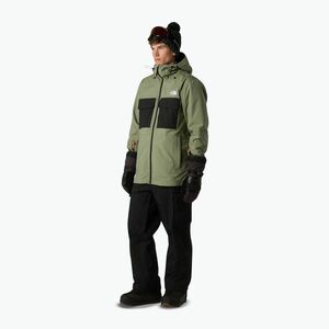 Férfi snowboard dzseki The North Face Fourbarrel Triclimate bark mist/fekete. Méret: L kép