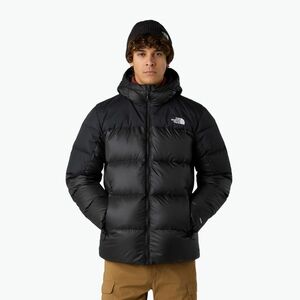 Férfi pehelypaplan The North Face Diablo Down 2.0 Hoodie fekete/fekete/újrahasznosított pehelypaplan (Diablo Down 2.0 Hoodie NF0A8992GOC1) kép