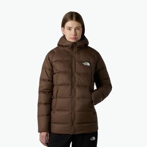 Női dzseki The North Face Hyalite Down Parka füstös barna (Hyalite Down Parka NF0A8E741OI1) kép