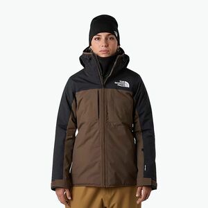 Női sídzseki The North Face Namak Insulated black/smokey brown (Namak Insulated NF0A82VZ4XO1) kép