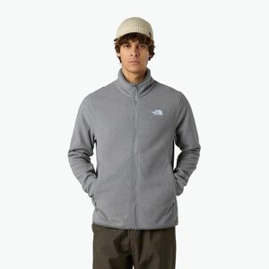 Férfi fleece pulóver The North Face Glacier Fleece középszürke szürke szőrzet (Glacier Fleece NF0A8D0RCQI1) kép