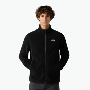 Férfi gyapjú pulóver The North Face Glacier Fleece fekete (Glacier Fleece NF0A8D0RJK31) kép