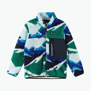 Reima Turilas mélyebb zöld gyermek fleece kapucnis pulóver (Turilas 5200364B-89A1) kép