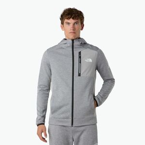 Férfi The North Face Mountain Athletics Fleece Full Zip pulóver halványszürke/szőr/m (Mountain Athletics Fleece Full Zip NF0A8DY7EB91) kép