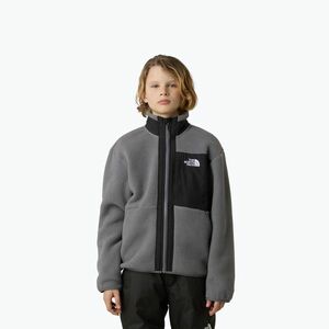 Gyermek gyapjú pulóver The North Face Yumiori Full Zip füstölt gyöngyház/fekete (Yumiori Full Zip NF0A8AZGRPI1) kép