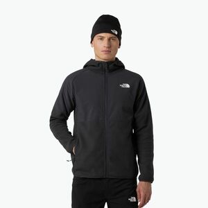 Férfi pulóver The North Face Glacier Heavyweight Full Zip HD aszfalt szürke/fekete (Glacier Heavyweight Full Zip HD NF0A89JJU8M1) kép