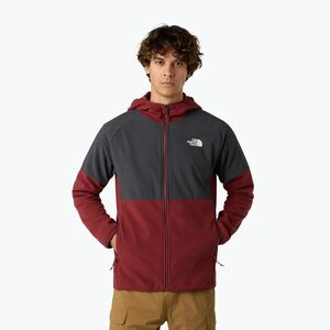 Férfi pulóver The North Face Glacier Heavyweight Full Zip HD sumac/asphalt grey (Glacier Heavyweight Full Zip HD NF0A89JJDO31) kép