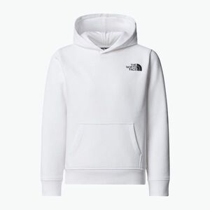 Gyermek pulóver The North Face Teen Redbox Regular P/O fehér/fekete (Teen Redbox Regular P/O NF0A89H9LA91) kép