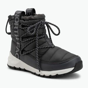 Női téli csizma The North Face Thermoball Lace Up WP anthracite grey/white ash (Thermoball Lace Up NF0A5LWDCIH1) kép