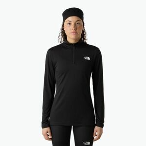 Női póló The North Face Flex 1/4 Zip Slim fekete (Flex 1/4 Zip Slim NF0A8BRQJK31) kép
