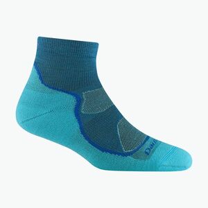Női zokni Darn Tough Light Hiker 1/4 zokni párnázottság cascade (Light Hiker 1/4 Sock Cushion 1987-C-8021-04) kép