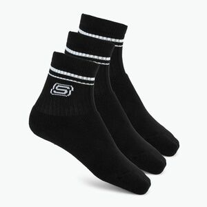 Gyerek zokni SKECHERS Full Terry Low Crew 3 pár black (Full Terry Low Crew S601880-001) kép