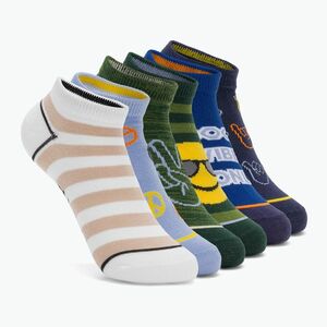 Gyerek zoknik SKECHERS Non Terry Low Cut 6 pár green (Non Terry Low Cut S600771-310) kép
