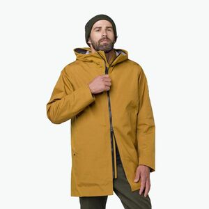 Férfi esőkabát Salewa Fanes 3L Ptx Hemp 2/1 Parka golden brown int.7020 (Fanes 3L Ptx Hemp 2/1 Parka 00-0000028666) kép