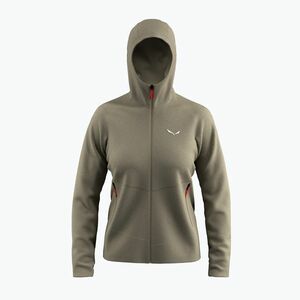Női trekking pulóver Salewa Puez Rocca Polarlite Hood quicksand (Rocca Polarlite Hood 00-0000029125) kép