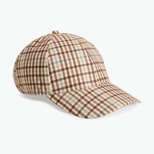 Női baseballsapka Woolrich Check Baseball Cap beige check (Check Baseball Cap CFWWAC2003FRUT5093) kép