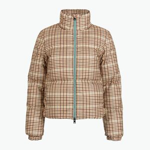 Női dzseki Woolrich Printed Wool beige check (Printed Wool CFWWOU2062FRUT5093) kép