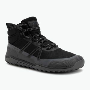 Női barefoot cipő Xero Shoes Scrambler Trail Mid WP black/asphalt (Scrambler Trail Mid WP TMXW-BKAP) kép