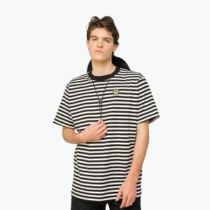 Férfi póló Kaotiko M/C Rayas Corazon black (M/C Rayas Corazon AG002-01-H002) kép