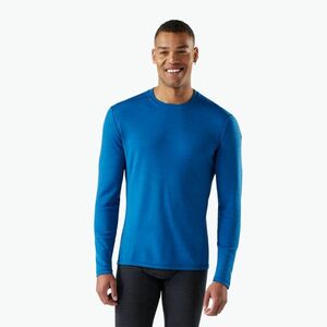 Férfi Smartwool Merino 250 Baselayer Crew hosszú ujjú termikus póló dobozban, nival blue (Merino 250 Baselayer Crew Boxed SW016350N731) kép