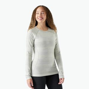 Női Smartwool Merino 250 Baselayer hosszú ujjú termikus póló, Crew Boxed világosszürke color shift (Merino 250 Baselayer Crew Boxed SW016370P981) kép