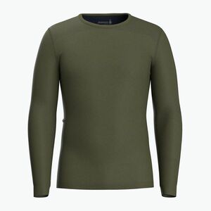 Férfi termoaktív hosszú ujjú felső Smartwool Intraknit Merino 200 Crew Winter Moss (Intraknit Merino 200 Crew SW019286K181) kép