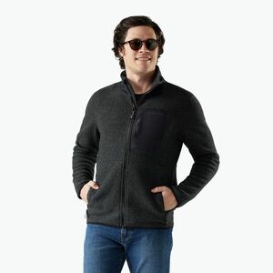 Férfi pulóver Smartwool Secon Cut Fleece charcoal (Secon Cut Fleece SW0029590031) kép