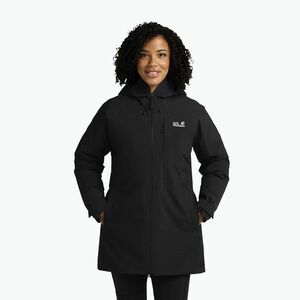 Női pehelydzseki Jack Wolfskin Icecape 2L Down Ins Rds black (Icecape 2L Down Ins Rds A65298_6000_A12) kép
