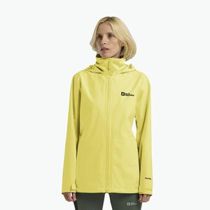 Női esőkabát Jack Wolfskin Trailtime 2L lemon ice (Trailtime 2L A63902_M0064_A06) kép