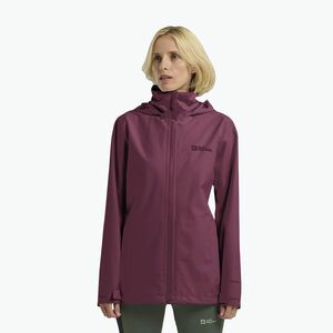 Női esőkabát Jack Wolfskin Trailtime 2L raisin (Trailtime 2L A63902_5114_A04) kép