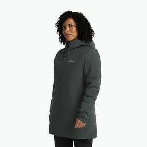 Női esőkabát Jack Wolfskin Heidelstein Ins slate green (Heidelstein Ins 1115681_4136_A06) kép