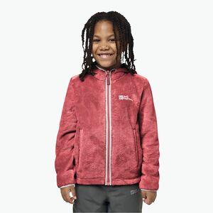 Gyermek túrapulóver Jack Wolfskin Nepali sunset coral (Nepali 1608672_J0141_K18) kép