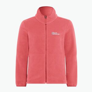 Gyermek polár pulóver Jack Wolfskin Taunus sunset coral (Taunus 1609482_J0141_K12) kép