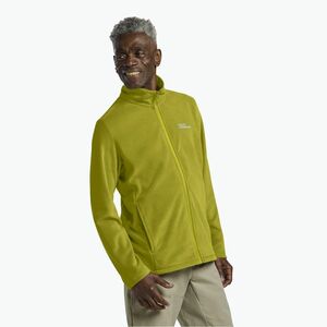 Férfi Jack Wolfskin Taunus Fz polár pulóver chartreuse színben (Taunus Fz 1711451_M0053_A06) kép