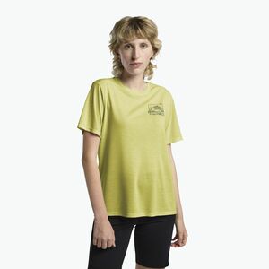 Női póló Jack Wolfskin Vonnan Graphic ridge leaf lemon ice (Vonnan Graphic A63953_T0340_A08) kép