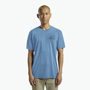 Férfi póló Jack Wolfskin Vonnan Graphic peak trail égkék (Vonnan Graphic A62314_T0332_A08) kép