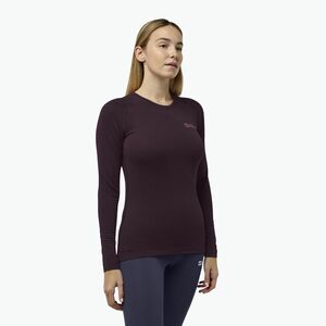 Női termikus hosszú ujjú póló Jack Wolfskin Infinite Warm amaranth (Infinite Warm LS A60319_I0116) kép