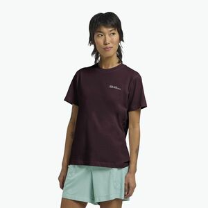 Női póló Jack Wolfskin Essential amaranth (Essential 1808352_I0116_A10) kép