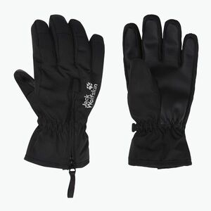Gyerek túrakesztyű Jack Wolfskin Easy Zip black (Easy Zip A65246_6000_K14) kép