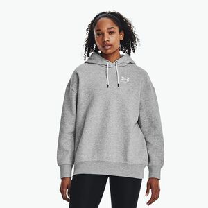 Női Under Armour Icon Fleece kapucnis pulóver mod gray light heather/white (Icon Fleece Hoodie 1379495-012) kép