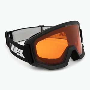 Síszemüveg UVEX Athletic LGL black matt/orange/clear (Athletic LGL 55/0/522/2050) kép